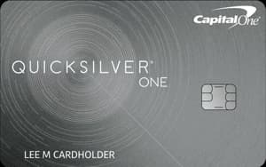 Capital One QuicksilverOne Cash Rewards Credit Card