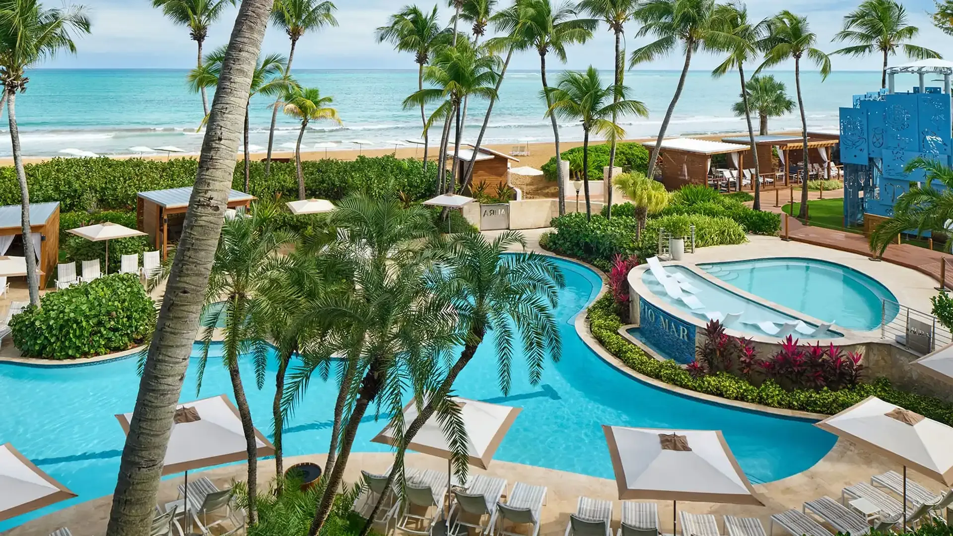 Le complexe Wyndham Grand Rio Mar Rainforest Beach and Golf Resort à Rio Grande, Porto Rico