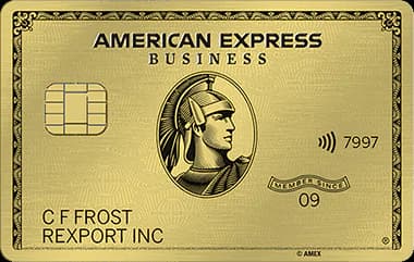 Carte American Express Business Gold