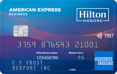 Carte Hilton Honors Business