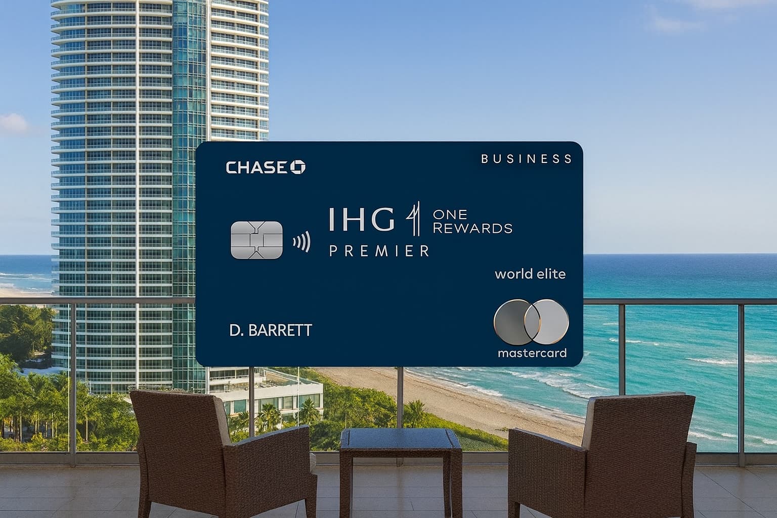 IHG One Rewards Premier Business Card Welcome Offer: 140,000 Bonus Points
