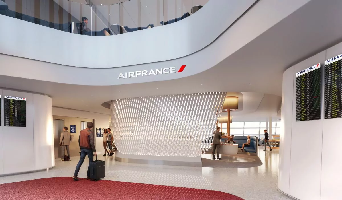Air France Plans to Open New Lounge with Outdoor Terrace at Miami International Airport