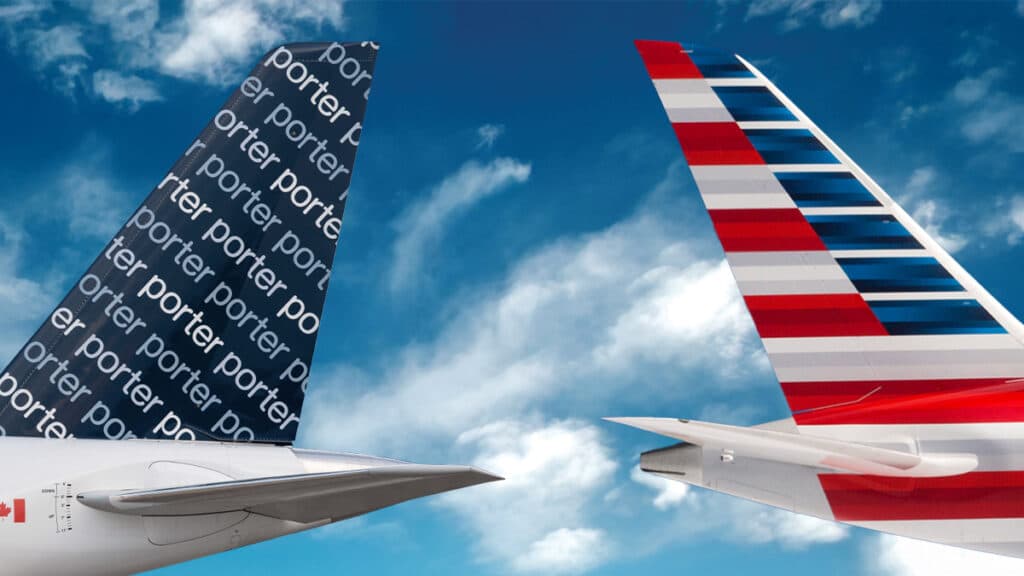 American Airlines Partners with Porter Airlines: New Canada Codeshare and AAdvantage Benefits