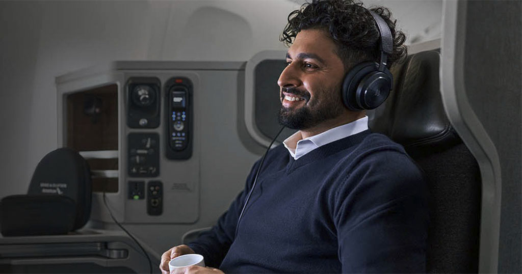 American Airlines Flagship Business class