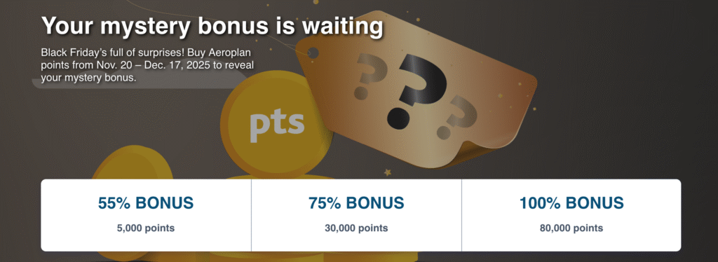 Buy Aeroplan Black Friday 2025 (EN)