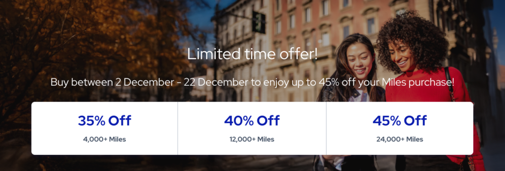 Flying Blue buy points promo December 2025 (EN)