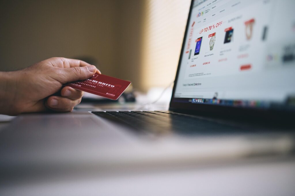 achats en ligne par carte de crédit