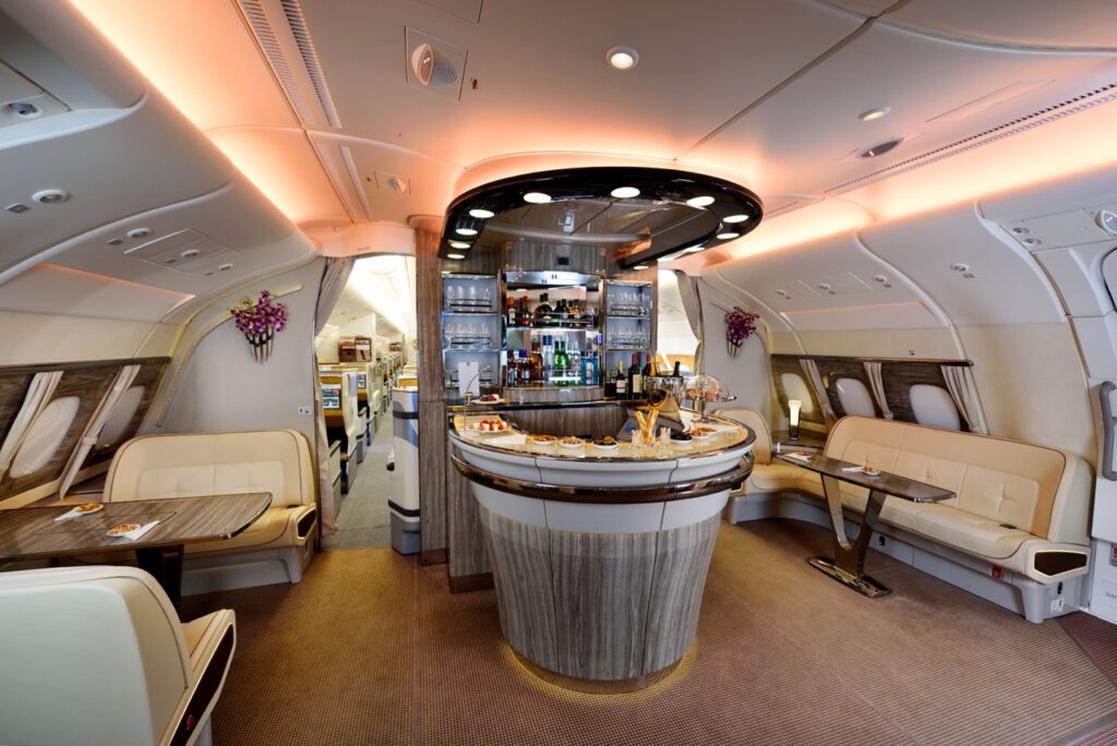 emirates a380 new bar – grande taille