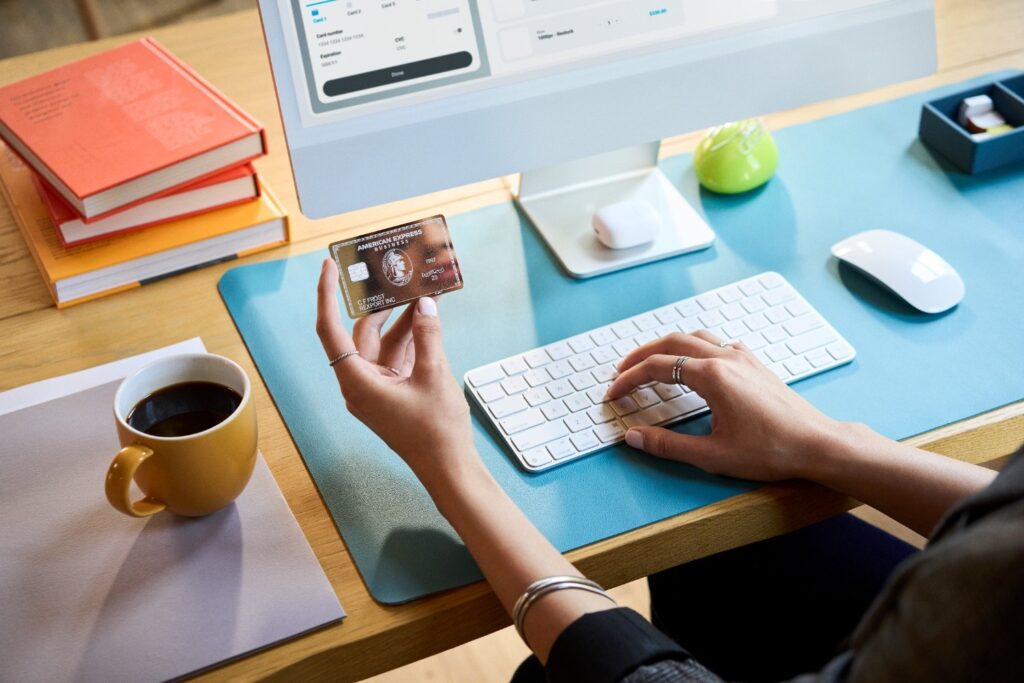 new amex business platinum card computer