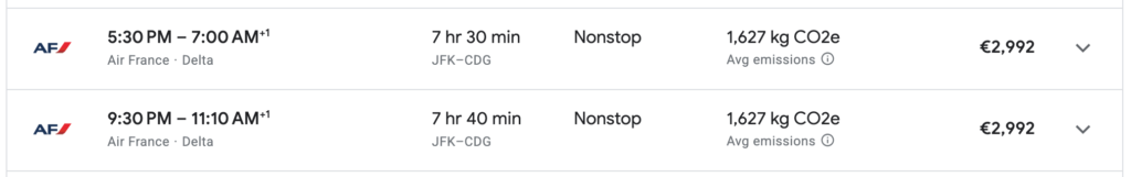 Flying Blue Extra – extra miles business class (EN)