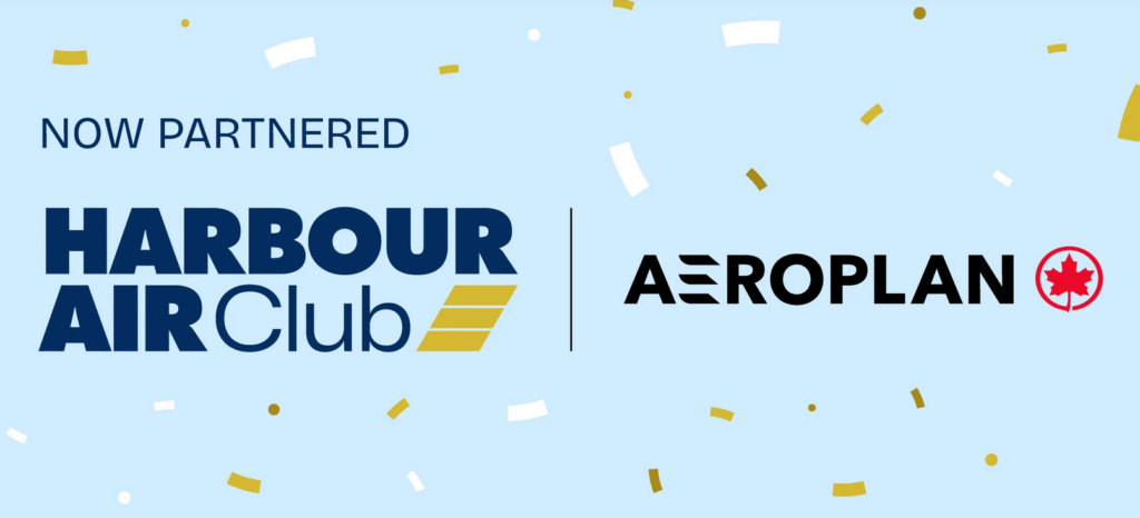Harbour Air and Aeroplan partnership promo image