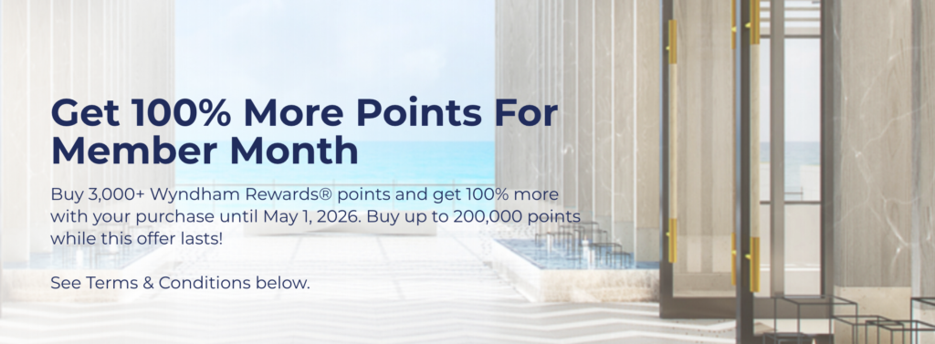 Buy Wydham Points April 2026