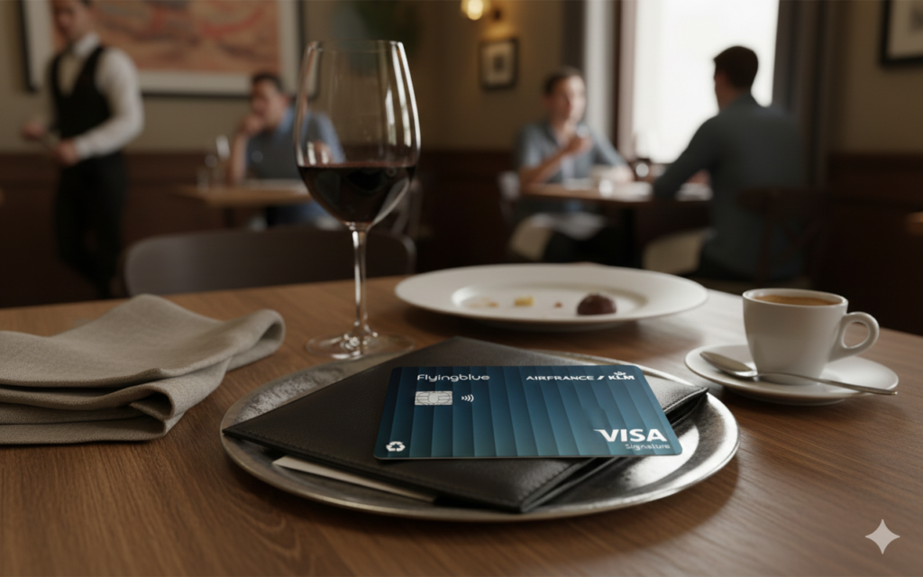 air france us credit card restaurant
